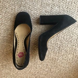 BP Black Suede Heels